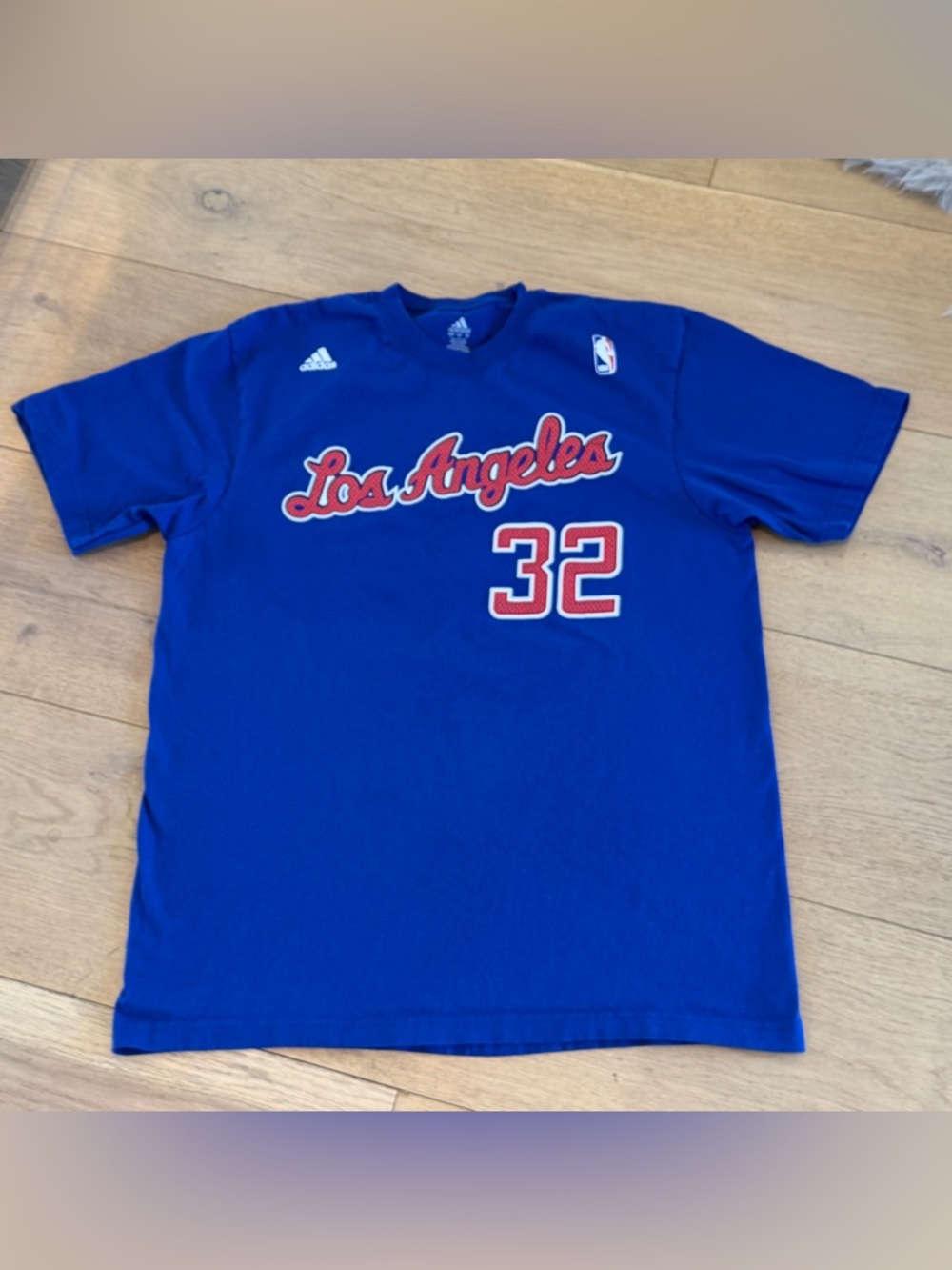 Blake Griffin Los Angeles #32 Blue NBA Tee - Adidas
